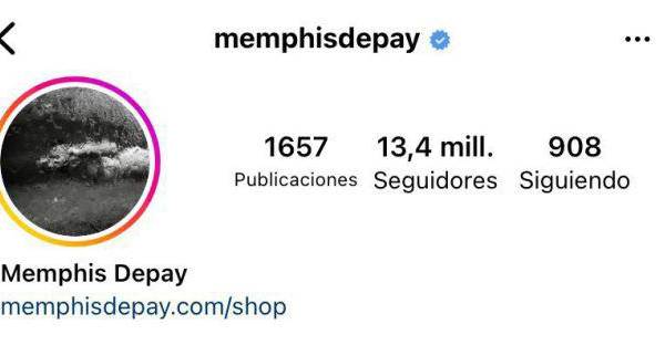 Ahora, Memphis Depay ha borrado todo lo que tenga que ver con el Barcelona en su cuenta de Instagram.