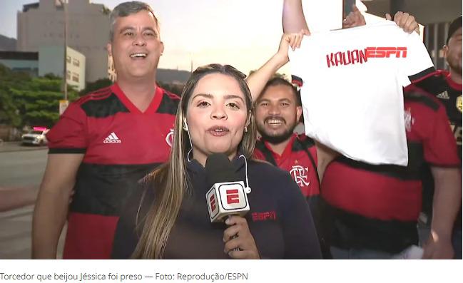 Periodista de ESPN fue acosada en plena transmisión y su agresor termina en la cárcel: el duro relato de lo que sufrió