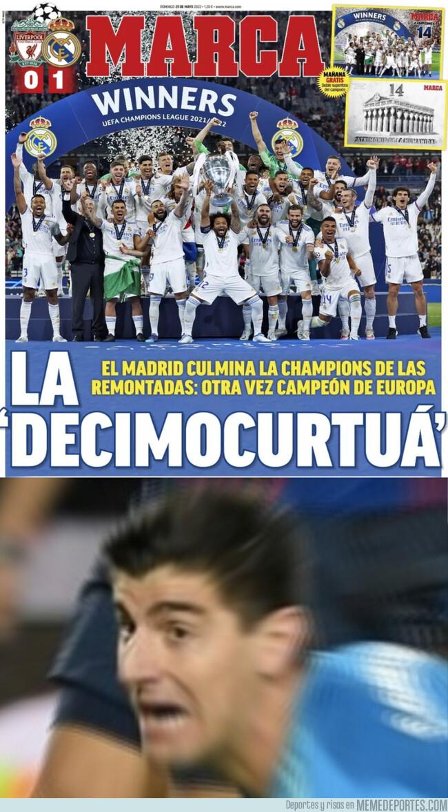 Siguen aplastando al Barcelona: Los nuevos y jocosos memes de la título de Champions League del Real Madrid