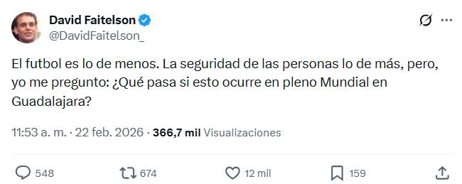 ¿Se cancela el Mundial en México? Lo que dice la prensa tras todo el caos que provocó la muerte de 'El Mencho'