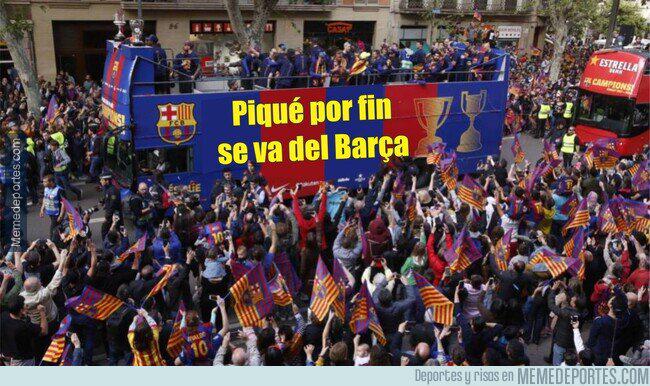 Piqué anunció su retiro del fútbol y los memes destrozan al jugador del Barcelona; Shakira es protagonista también