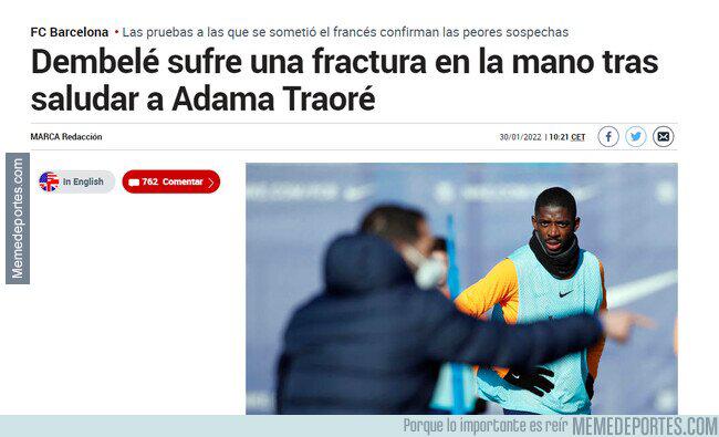 Los jocosos memes que dejó el cierre del mercado de fichajes: Aubameyang y Dembélé son víctimas