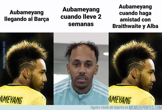 Los jocosos memes que dejó el cierre del mercado de fichajes: Aubameyang y Dembélé son víctimas