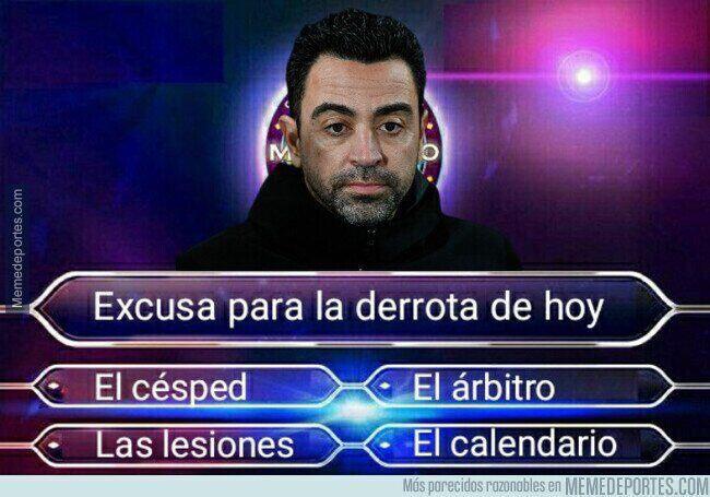 El pez muere por su propia boca: Xavi es víctima de los memes luego de quejarse del sol en el partido contra Getafe