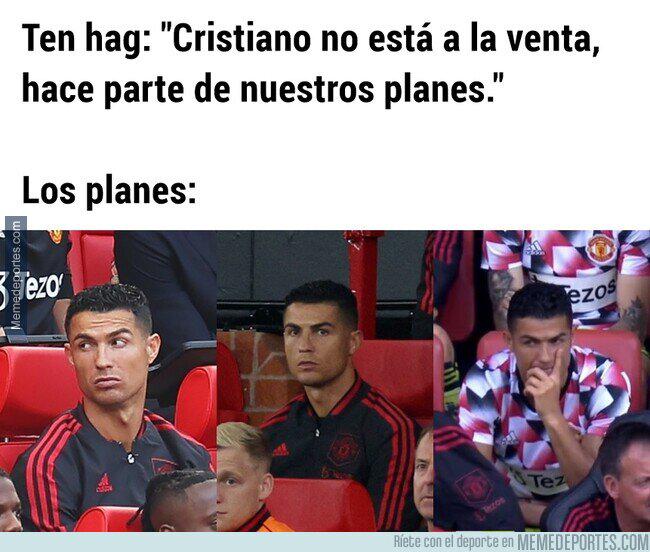 Los mejores memes que está dejando el cierre del mercado de fichajes en Europa donde no perdonan a Cristiano Ronaldo