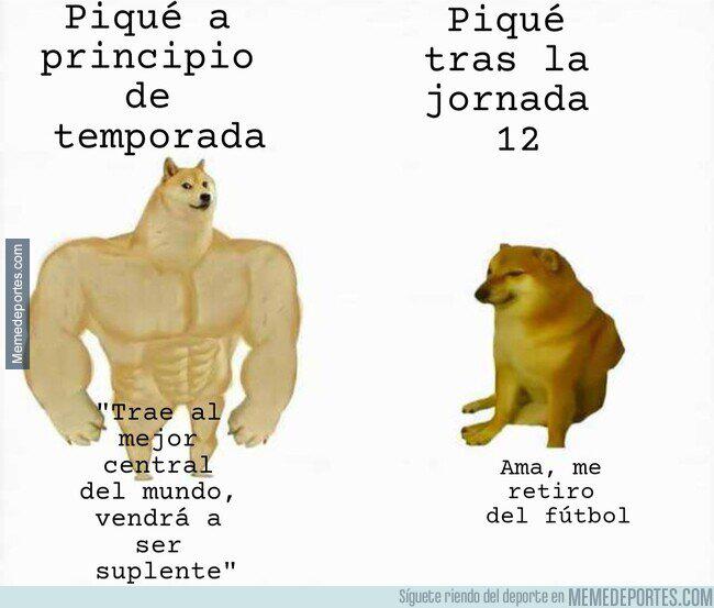 Piqué anunció su retiro del fútbol y los memes destrozan al jugador del Barcelona; Shakira es protagonista también