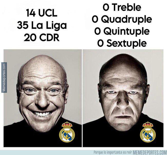 Real Madrid quedó campeón y los memes destrozan al Barcelona por el nadaplete en la temporada