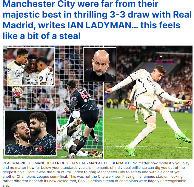 Lo que dicen los medios del Real Madrid - City, atacan a Haaland tras su mal partido: “Se busca”, “si no anota, es inútil”