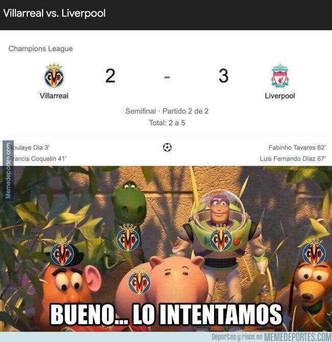 Liverpool se convierte en el primer finalista de la Champions, pero no se salva de los memes