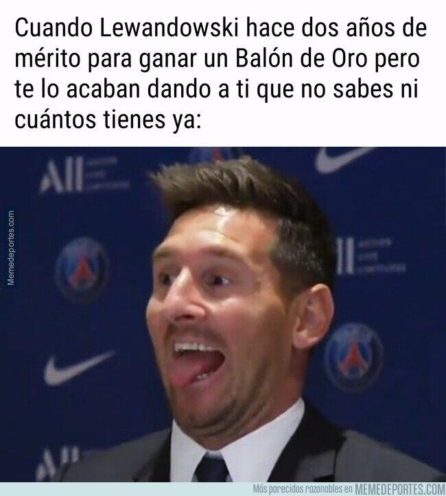 Los otros memes del Balón de Oro 2021 donde no perdonan a Messi ni a Cristiano Ronaldo