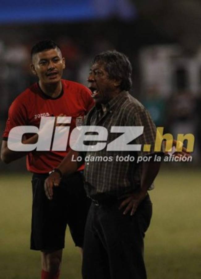 En la TV no se vio, pero el lente de Diez sí lo captó