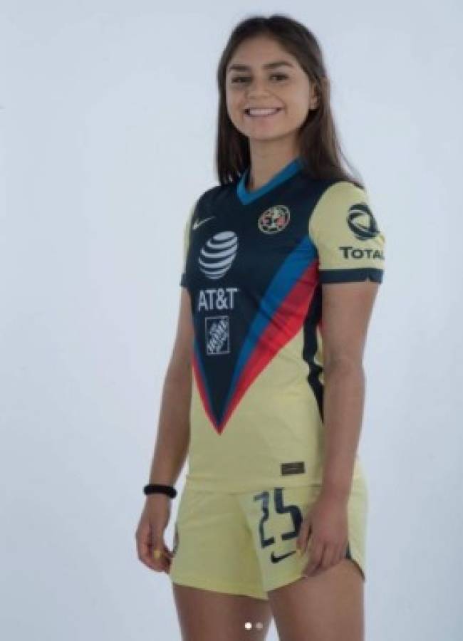 Jana Gutiérrez, la bella jugadora del América que es criticada en México por sus videos en Tik Tok