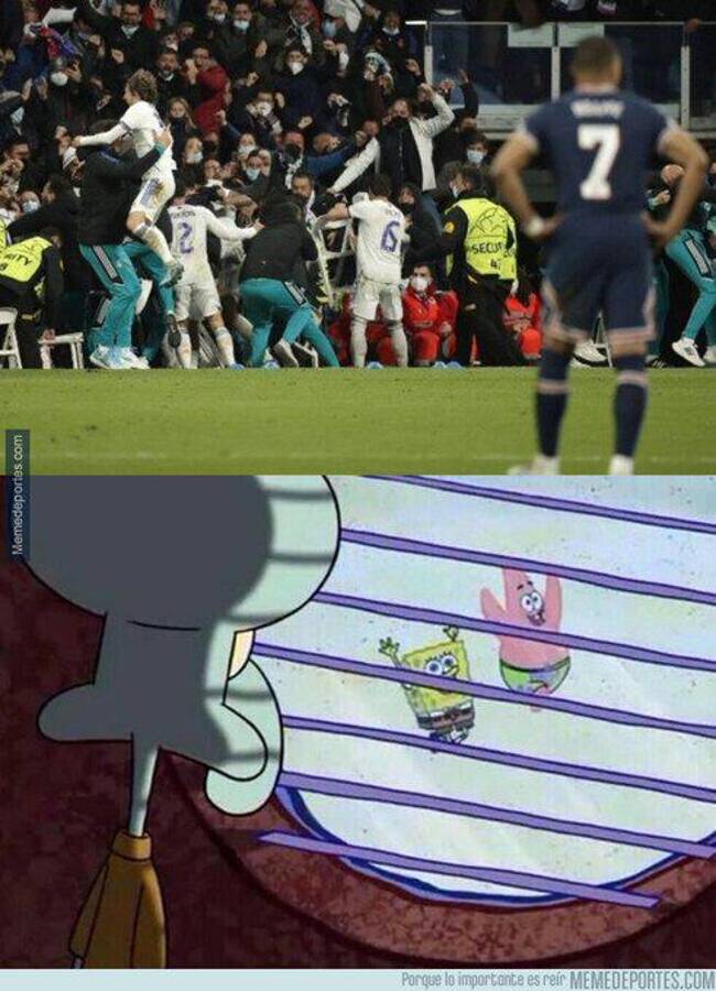 Los otros memes que dejó el Real Madrid-PSG de la Champions donde destrozan a Messi