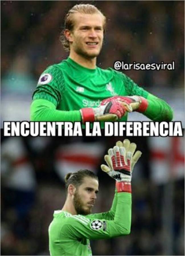 MEMES: Destrozan al portero David De Gea al que le llaman el nuevo Karius