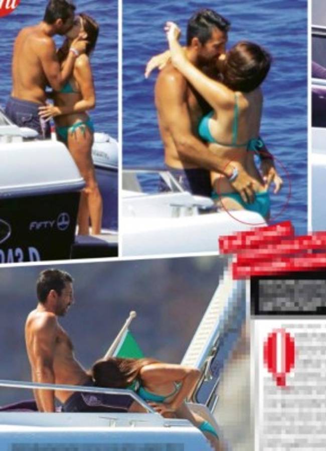 Buffon anuncia acciones legales por escandalosas fotografía con periodista