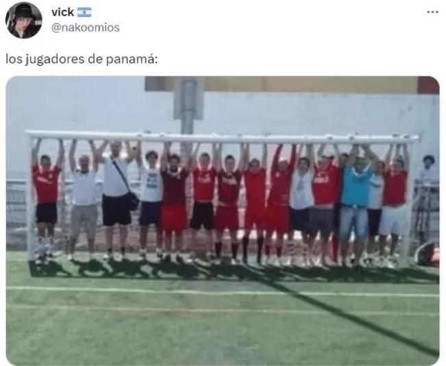 Los memes no perdonan a la selección de Panamá tras la derrota ante la Argentina de Messi