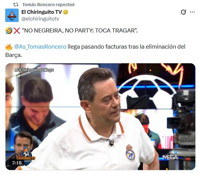 No Negreira, no party y Vergüenza; tramposos: lo que dice la prensa por la caída del Barcelona en Champions