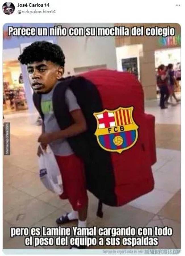 Lamine Yamal Tiene Su Propio Hijo Los Divertidos Memes Contra Real 