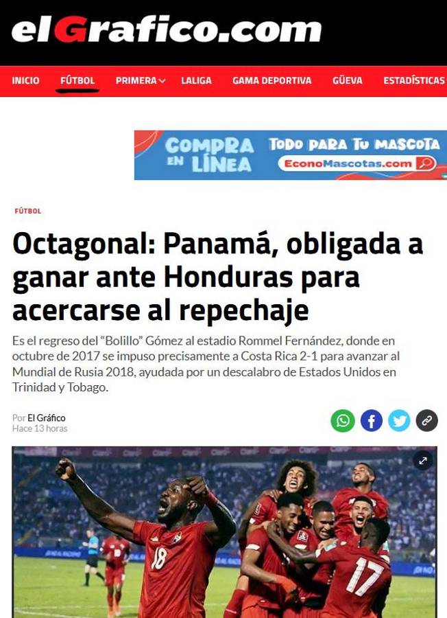 “Panamá, el papá; Honduras, su hijo”: Lo que dice la prensa de Concacaf previo a la jornada de eliminatoria