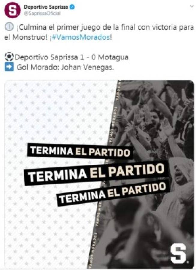 ¡Escépticos! Lo que dicen los medios ticos tras la victoria de Saprissa ante Motagua