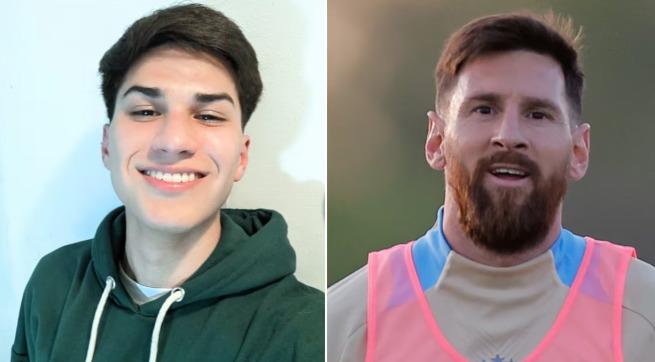 Un bombero le llenó el tanque a Messi y revela el gesto del argentino: “Me temblaban las manos; es una cosa de locos”