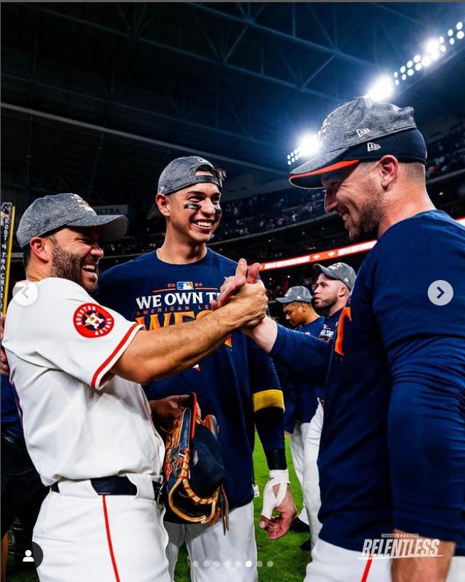Mauricio Dubón recibió sorpresa y Astros de Houston desatan locura en celebración tras ganar división oeste en MLB