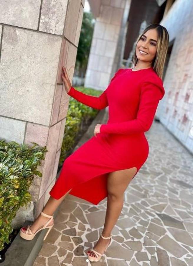 Cristel Osorio, la bella periodista deportiva que fue conquistada por jugador de Motagua y de la Selección Nacional