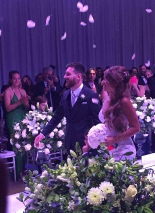 Las fotos más íntimas de la boda de Leo Messi y Antonella Roccuzzo