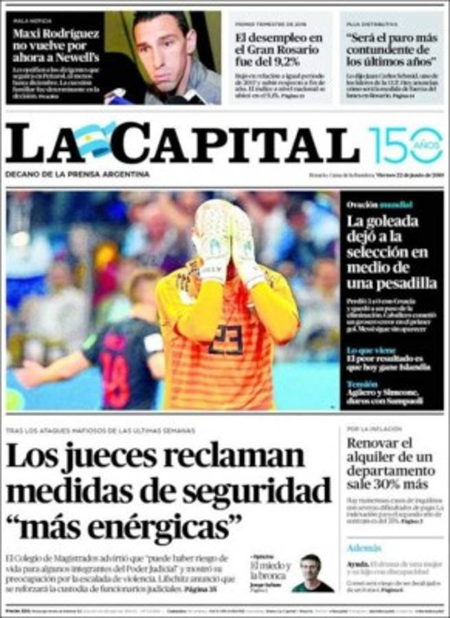 ¡BRUTAL! Las portadas de todo el mundo contra Argentina: 'Damos pena'