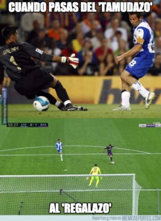 ¡Barcelona recupera el liderato y los memes aniquilan al Real Madrid!