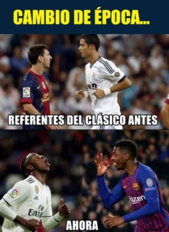 Los memes hacen pedazos a Messi y Barcelona por perder el Clásico contra el Real Madrid