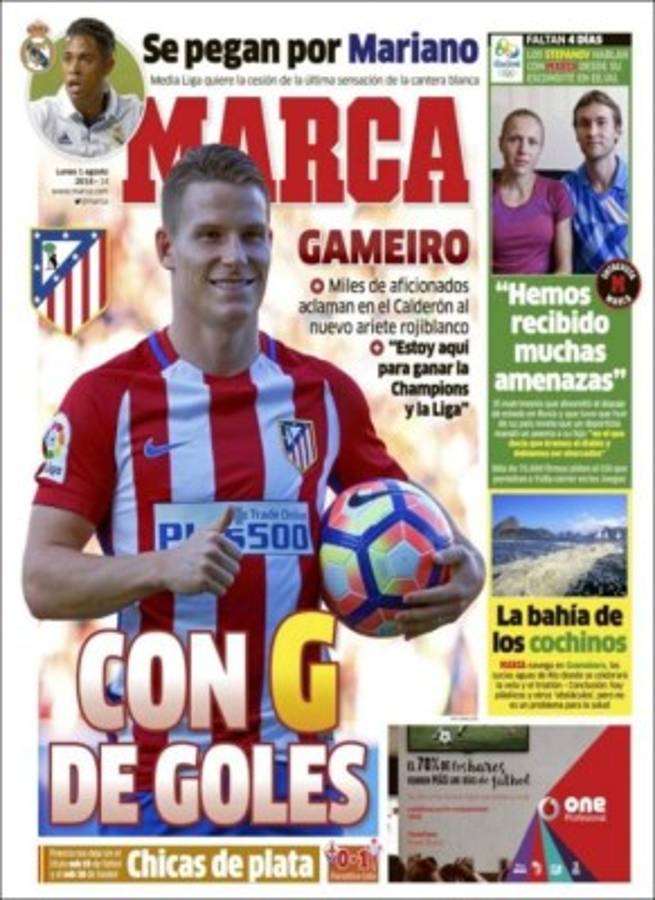 Las portadas de los diarios deportivos más importantes de este lunes