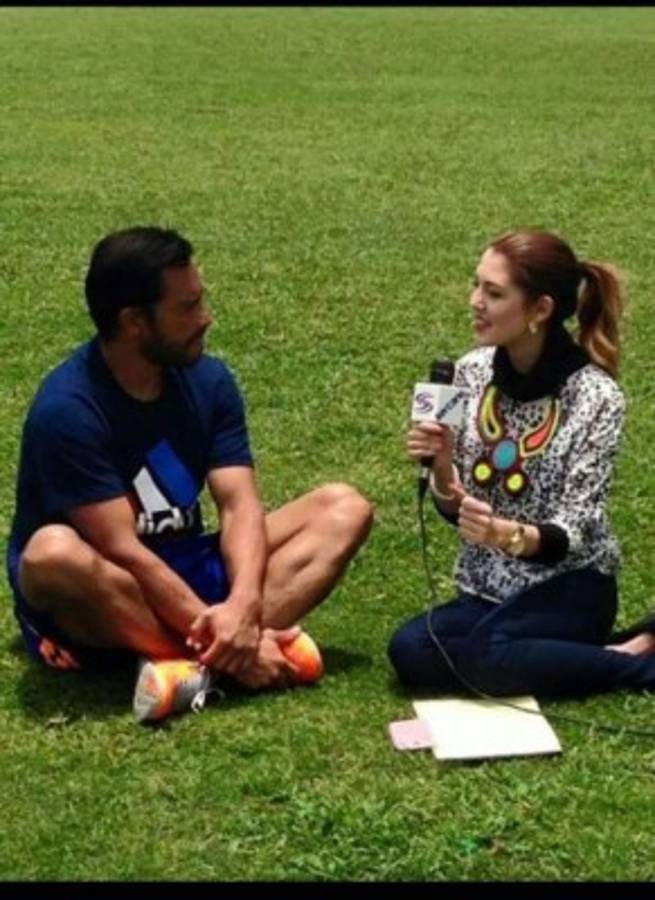 Alejandra Inestroza, la periodista hondureña que robó el corazón del 'Pescadito' Ruiz