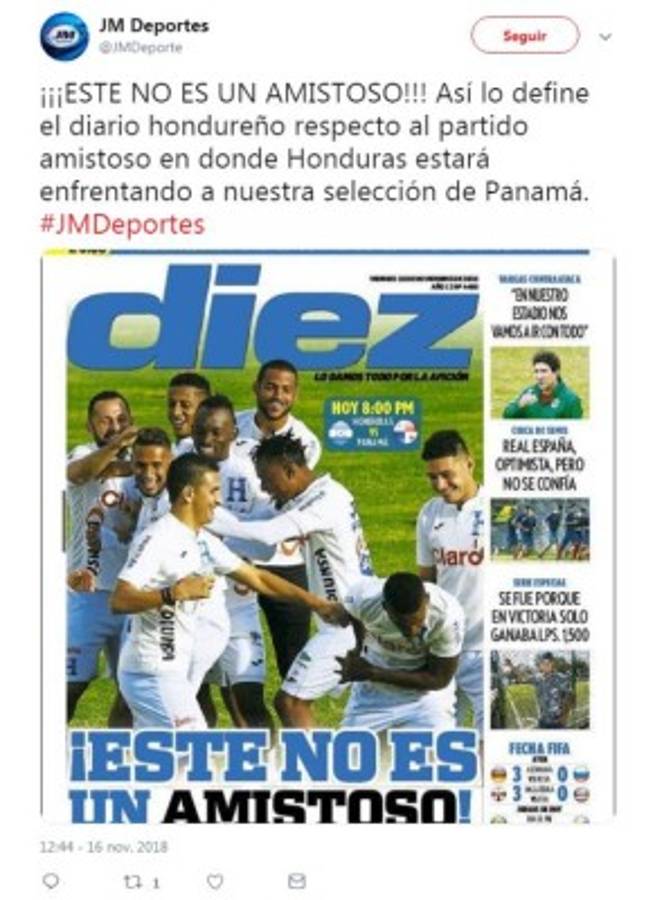 Lo que dicen los periodistas y medios de Panamá previo al juego ante Honduras