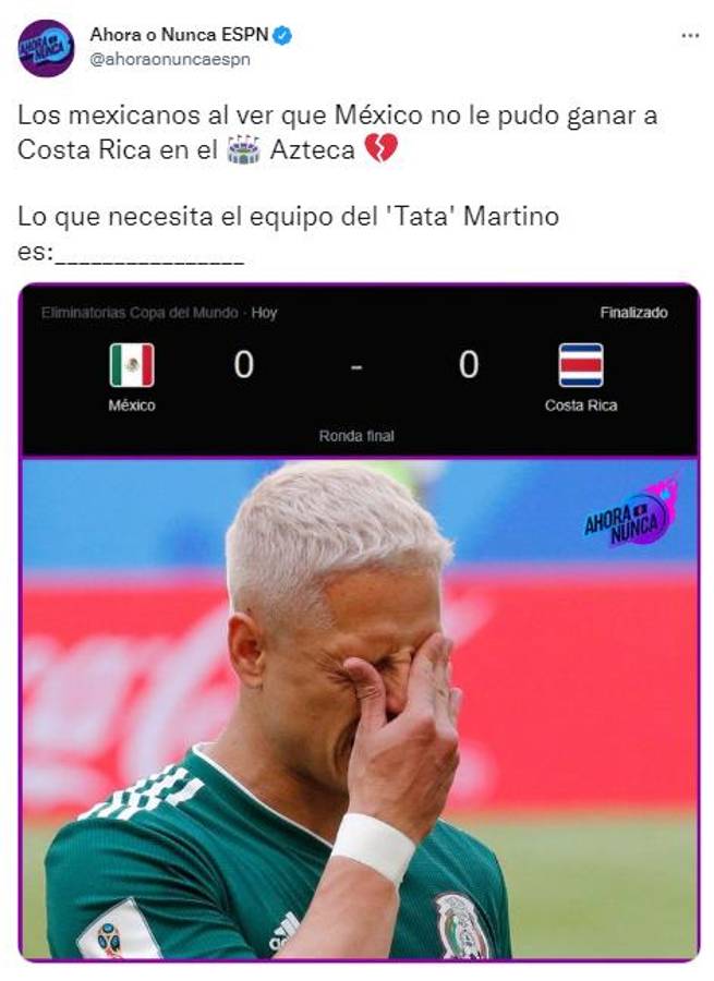 Crisis en México: Solicitan regreso de “Chicharito” Hernández, quieren al “Tata” Martino fuera y que este sea su relevo