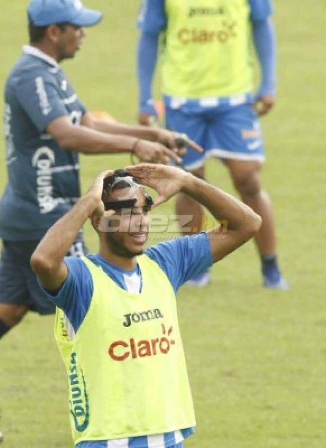 Las visitas sorpresas en el entreno completo de la Selección de Honduras