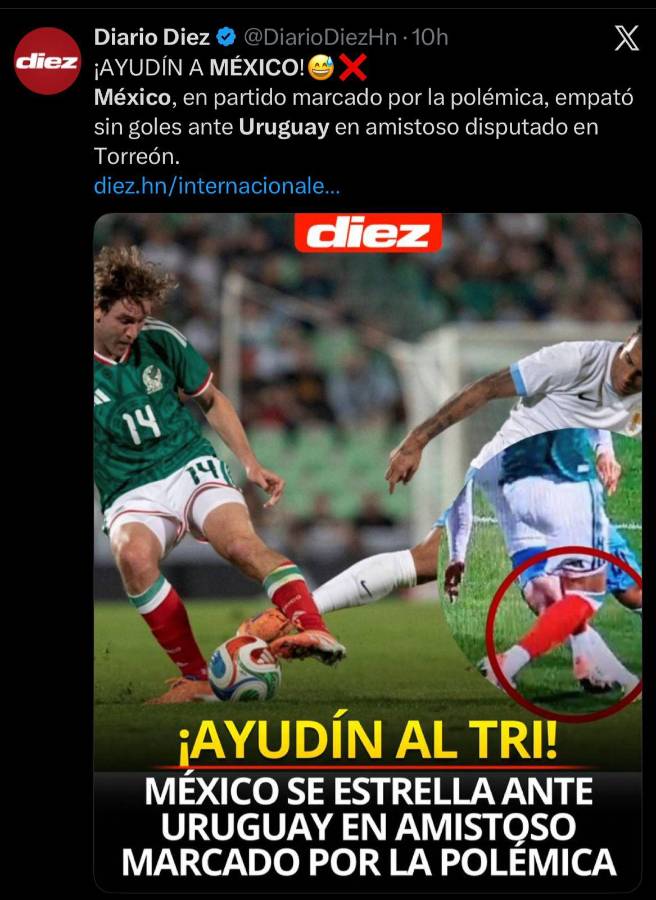 Ridículos, poca vergüenza: Faitelson les dice de todo; así reacciona la prensa mexicana tras el empate contra Uruguay