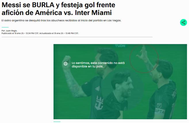 ¿Qué dijo Faitelson? Prensa mexicana reacciona por el gesto de Messi: “Se burla de la afición...”