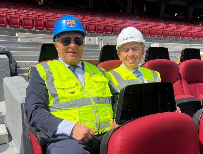 Barcelona dio un paso grande: el césped se instala en el nuevo Camp Nou y así va quedando el mejor estadio del mundo