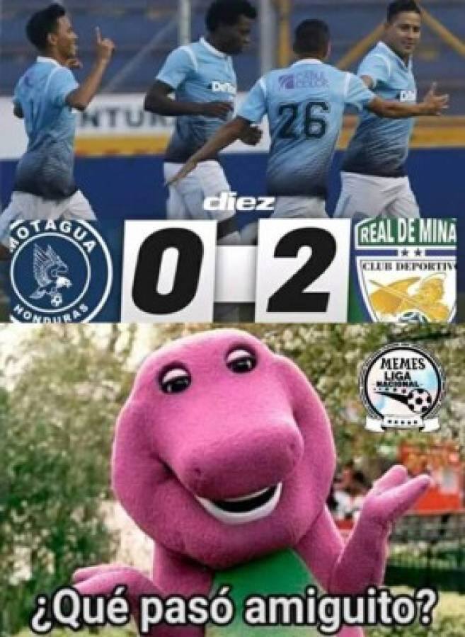 Real de Minas derrota a Motagua y lo masacran con divertidos memes