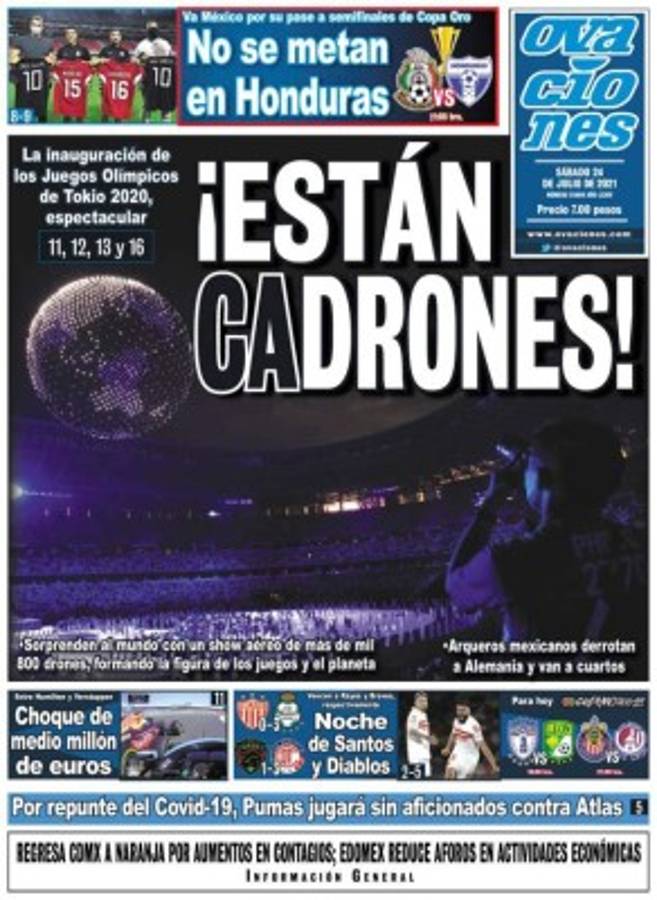 Lo que dice la prensa mexicana sobre el duelo de hoy ante Honduras en Copa Oro: 'Favorito y a demostrar la jerarquía'