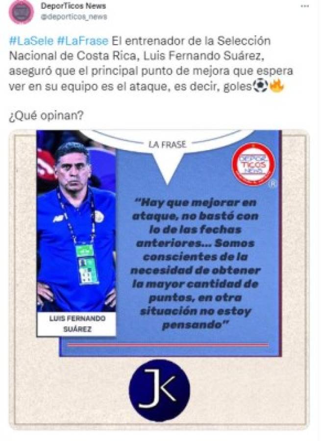 'Noche clave y nos hacen sufrir': Así calienta la prensa de Costa Rica el duelo ante Honduras por la Eliminatoria