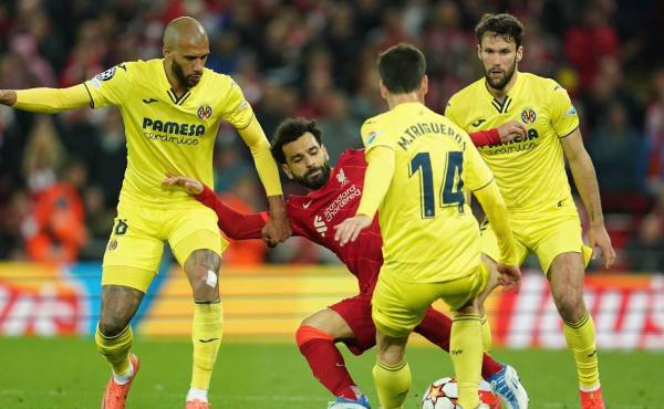 El Liverpool dio el primer golpe en la ida de las semifinales ante el Villarreal en Anfield.