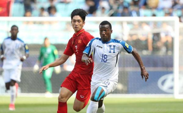 Darixon Vuelto fue uno de los referentes en ataque de Honduras en el Mundial de Corea Del Sur-2017.
