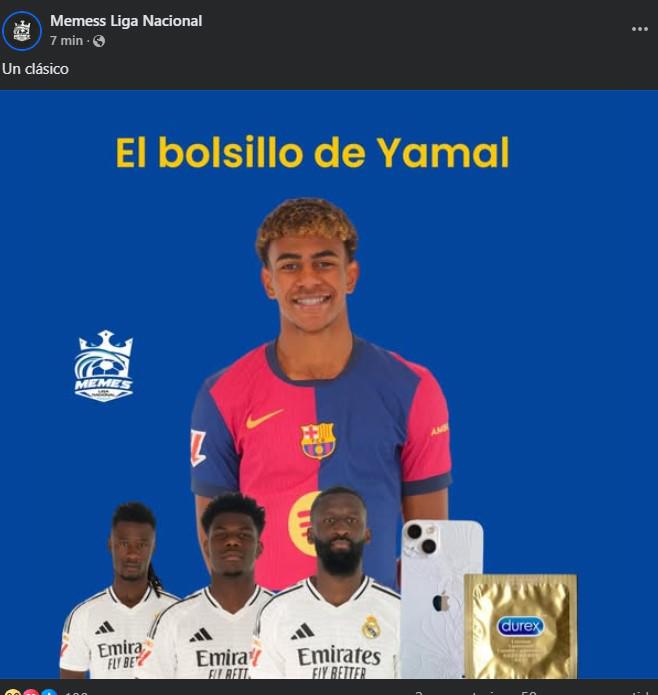 Yamal y Piqué son protagonistas: los mejores memes que dejó la goleada del Barcelona ante el Real Madrid