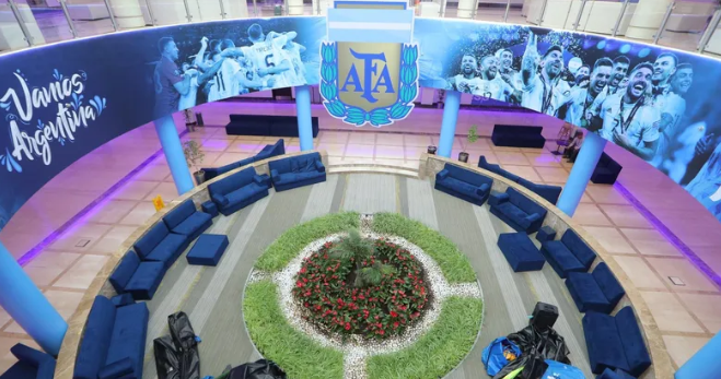 Así es la Universidad de Qatar donde se hospedó Argentina durante el Mundial y el cuarto de Messi se convertirá en museo