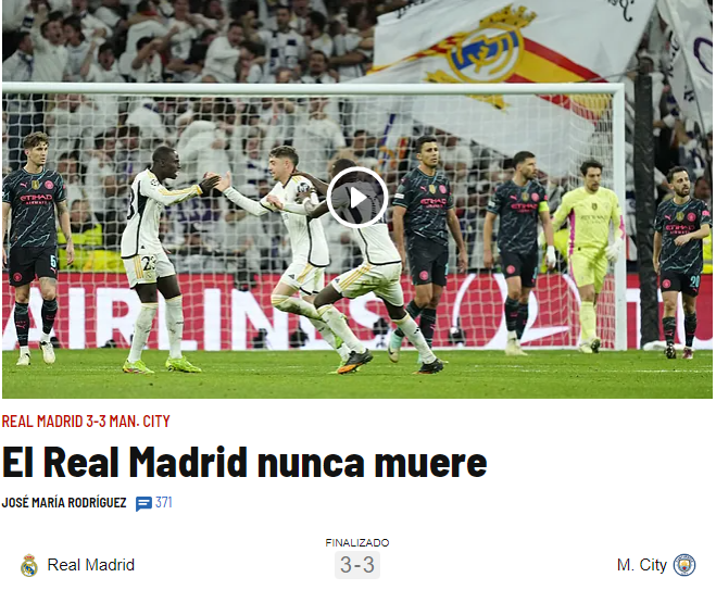 Lo que dicen los medios del Real Madrid - City, atacan a Haaland tras su mal partido: “Se busca”, “si no anota, es inútil”