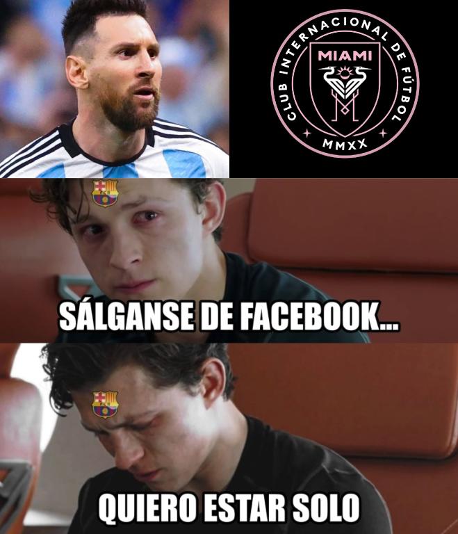 Lionel Messi fichará por el Inter de Miami de la MLS y los memes hacen pedazos al Barcelona por no concretar el regreso