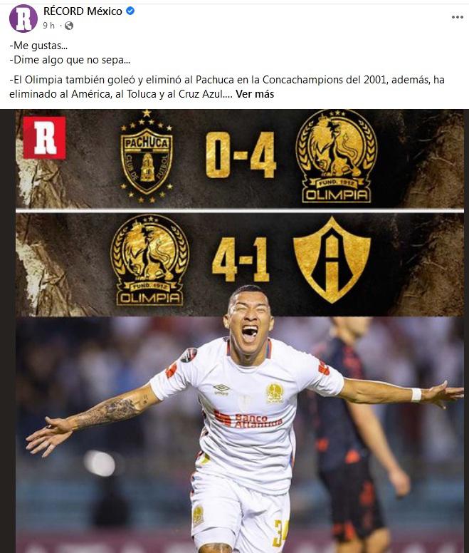 “Terror en Honduras”, “exhibición” y “la novatez les costó caro”: Así reaccionan en México el día después del Olimpia-Atlas