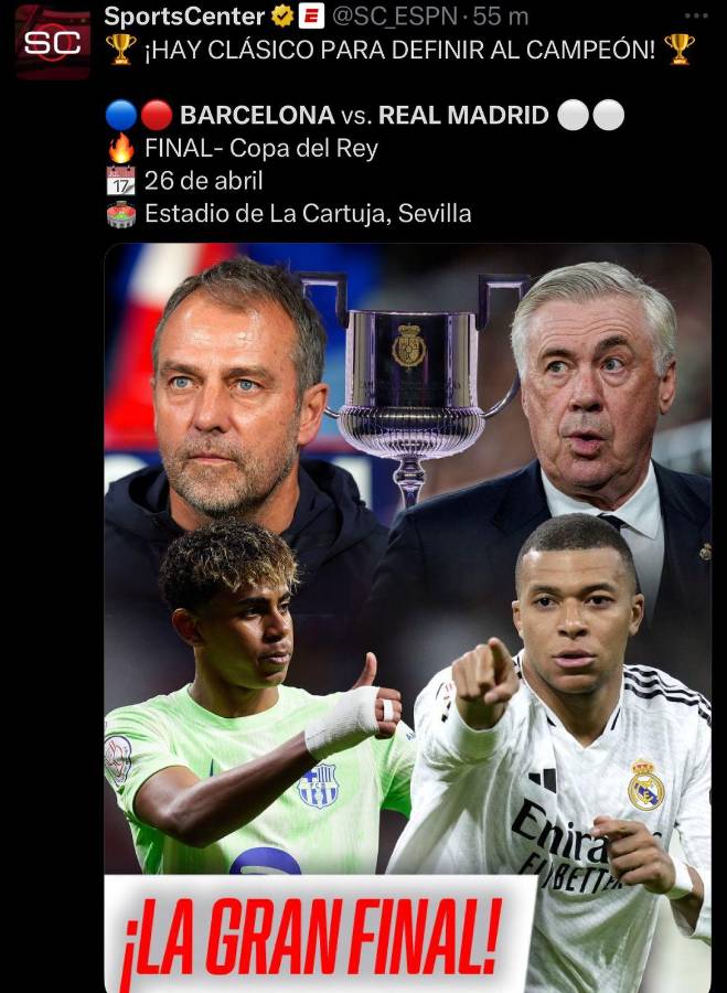 Real Madrid se orinará en los pantalones son unos violentos: la reacción de la prensa tras conocerse la final de la Copa del Rey